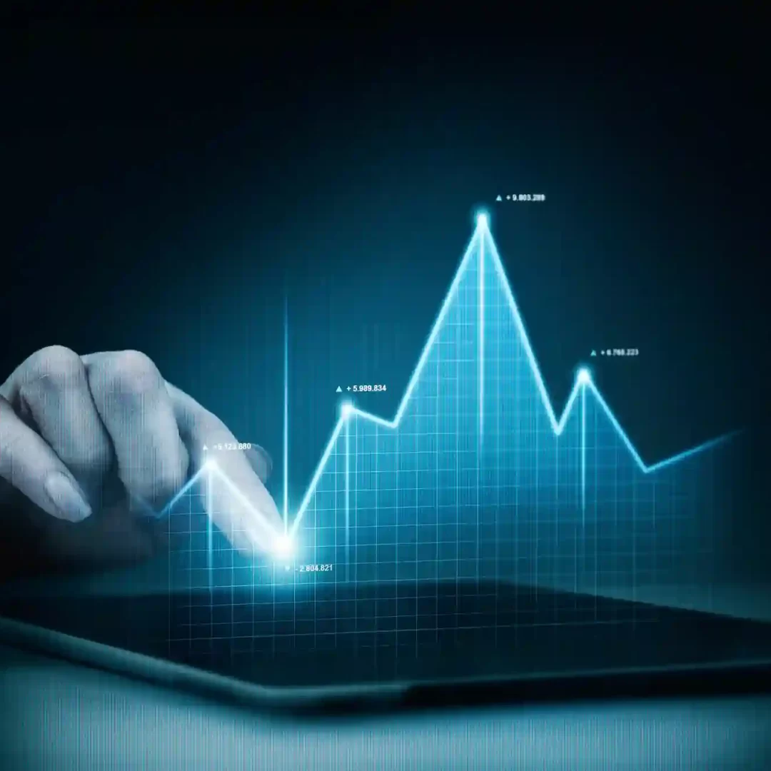 business-concept-with-graphic-holography