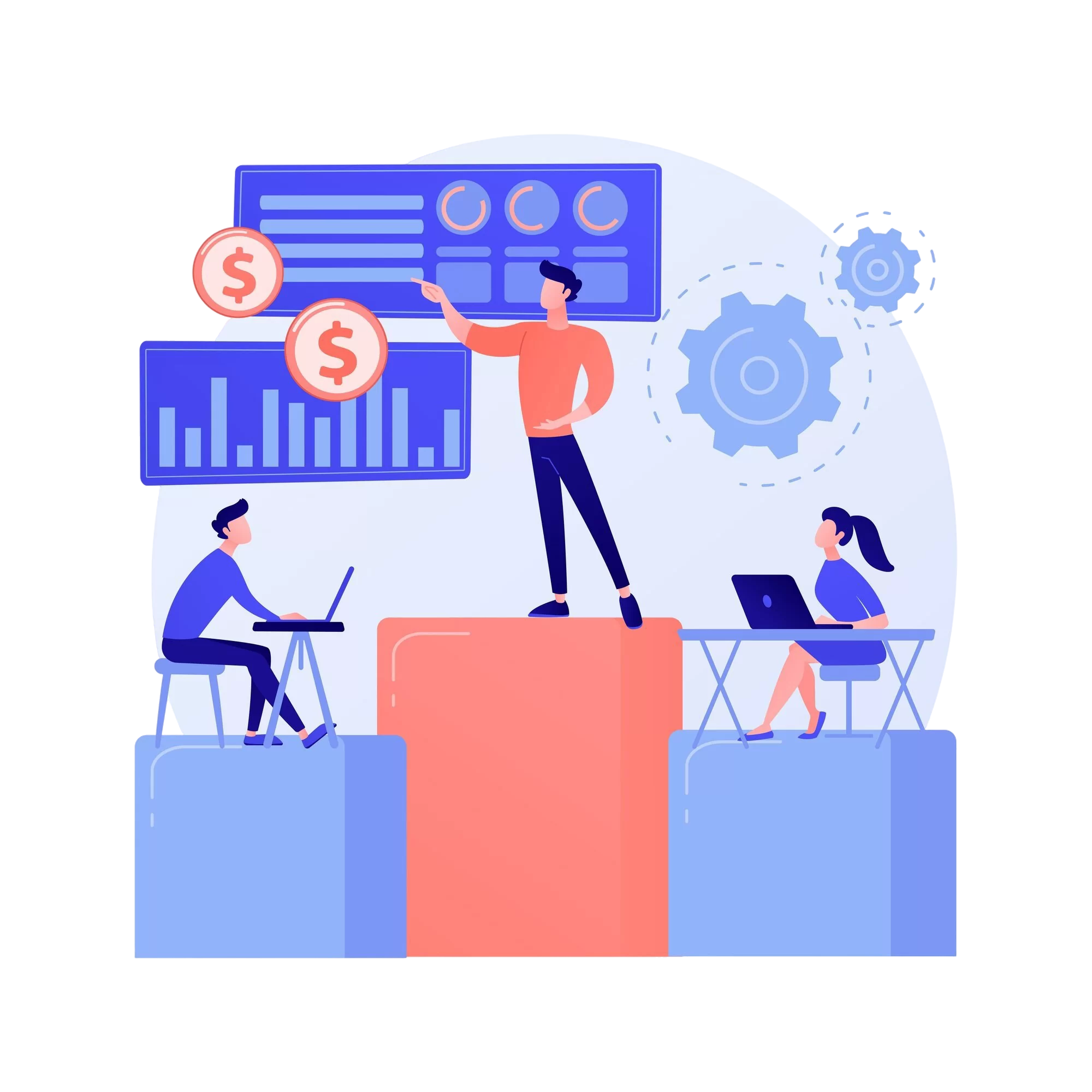 company-conference-room-business-briefing-company-board-meeting-top-managers-mentorship-boss-instructing-employees-colleagues-conversation